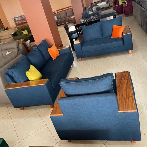 Blue Plaid Sofa Set – Seiwa Furniture & Interior Design