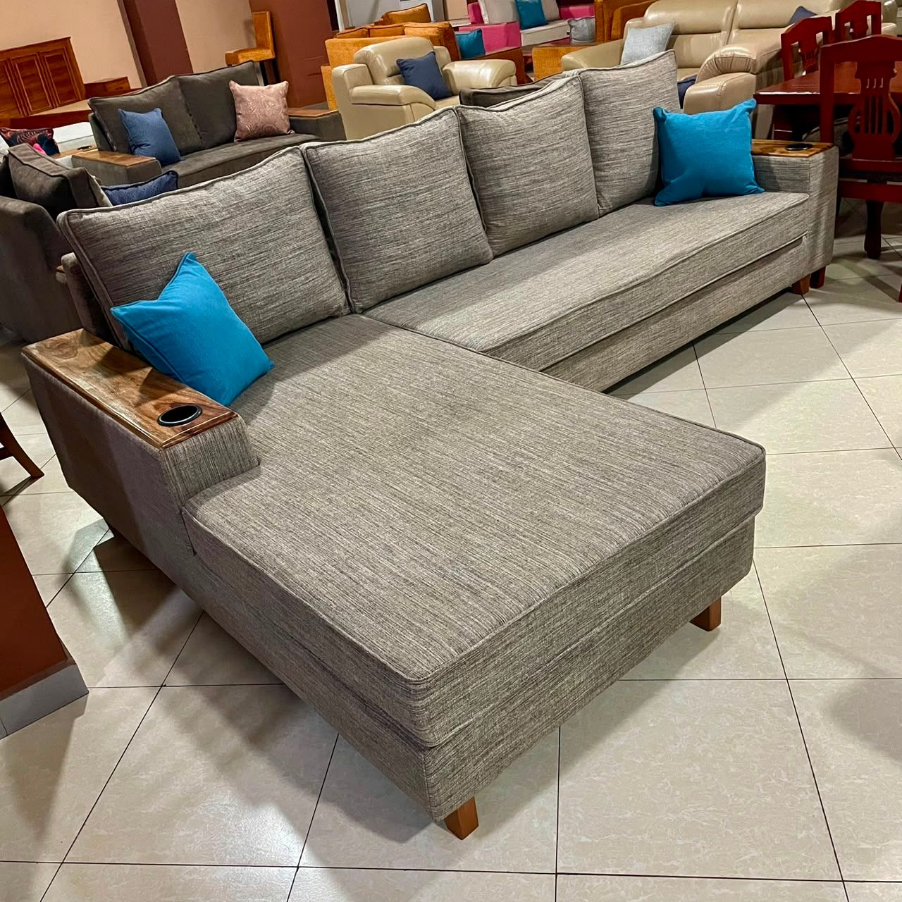L Sofa set (RH)