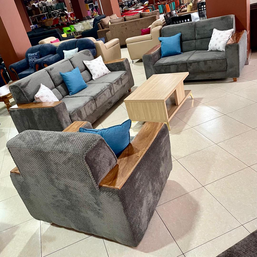 New Gray 6 Seater Sofa N