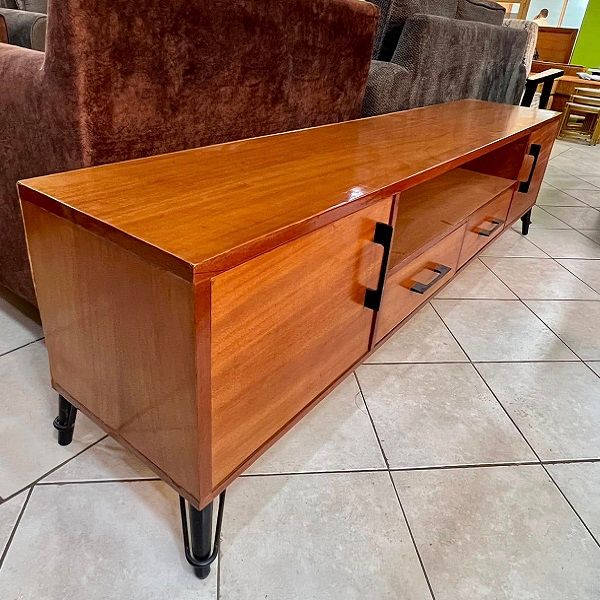 2 Meter Mahogany TVStand