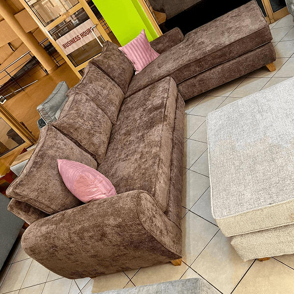 L-Sofa (Non Wooden Arms)