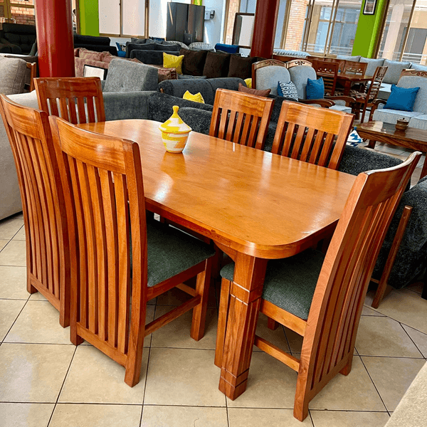 Mahogany 6 Seater Set