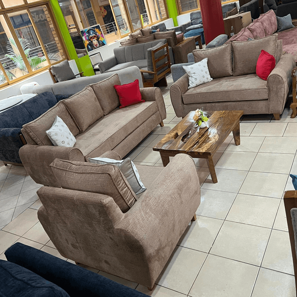 C-Arm Sofa Set (6 Seater)