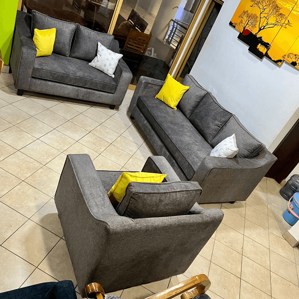 6 Seater Sofa Gray