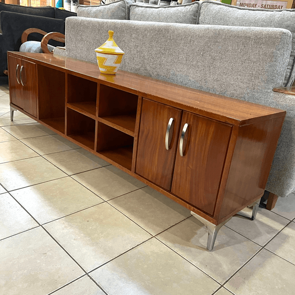 2 Meters Mahogany TV Stand