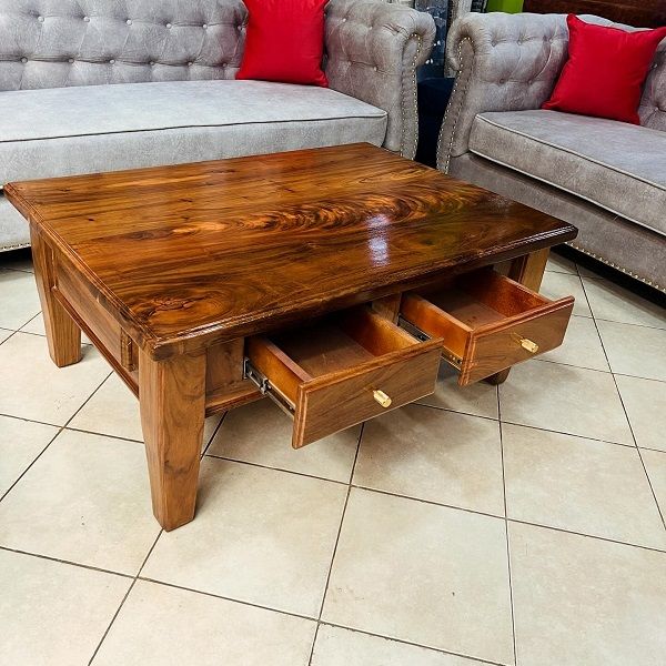 Centre Table W/ 4 Drawers