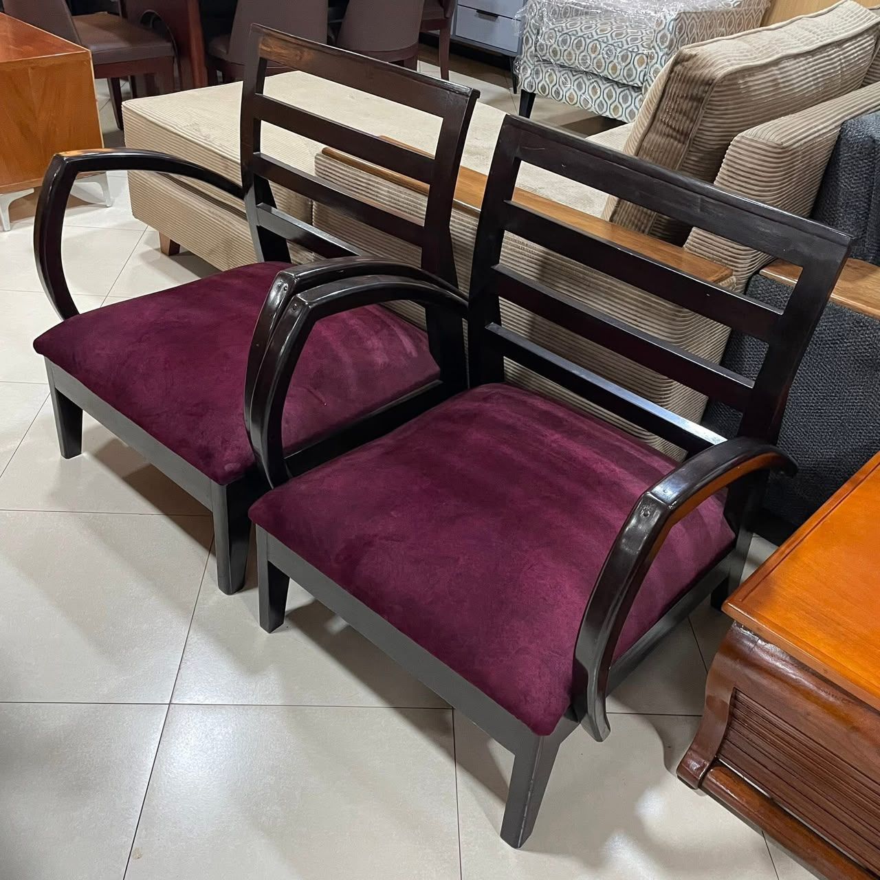 2 Single Chairs
