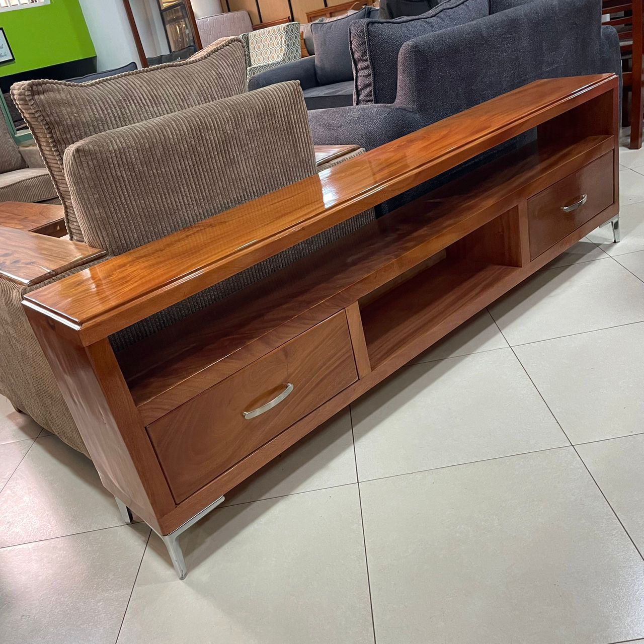 Tv Stand Mahogany wood