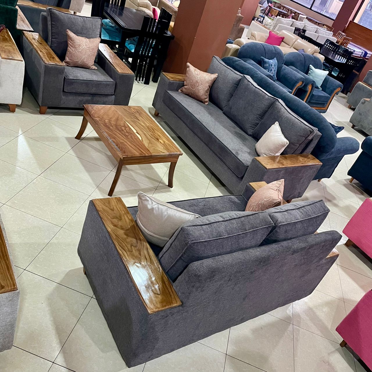 New Gray Sofa set