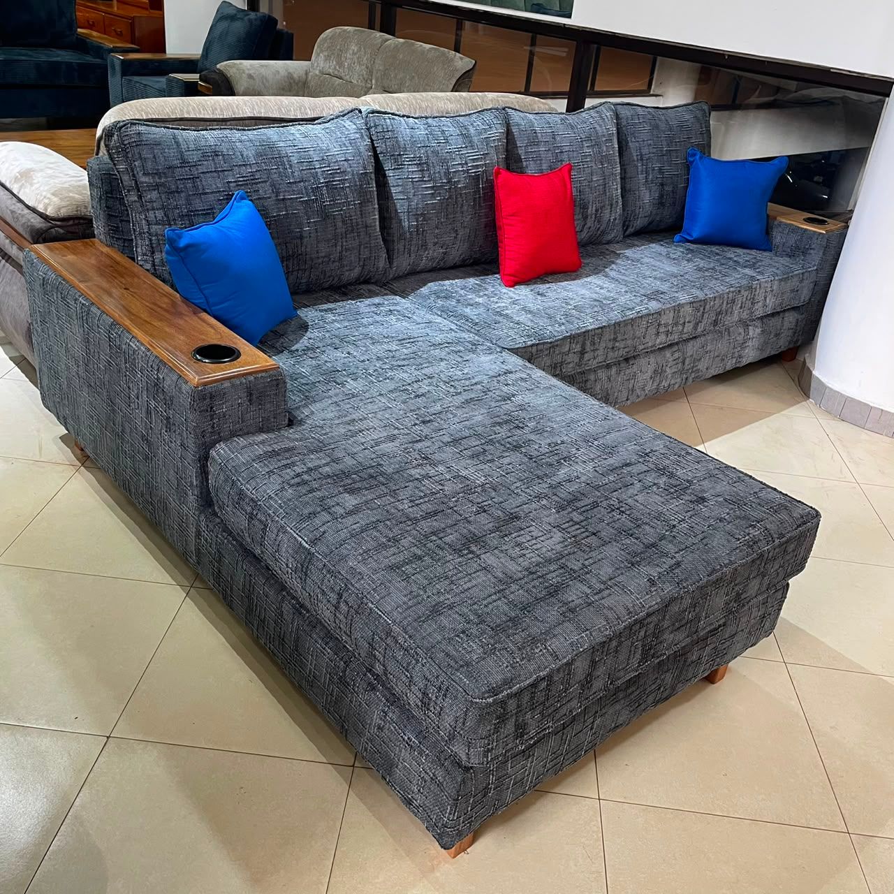 Gray Sofa set L