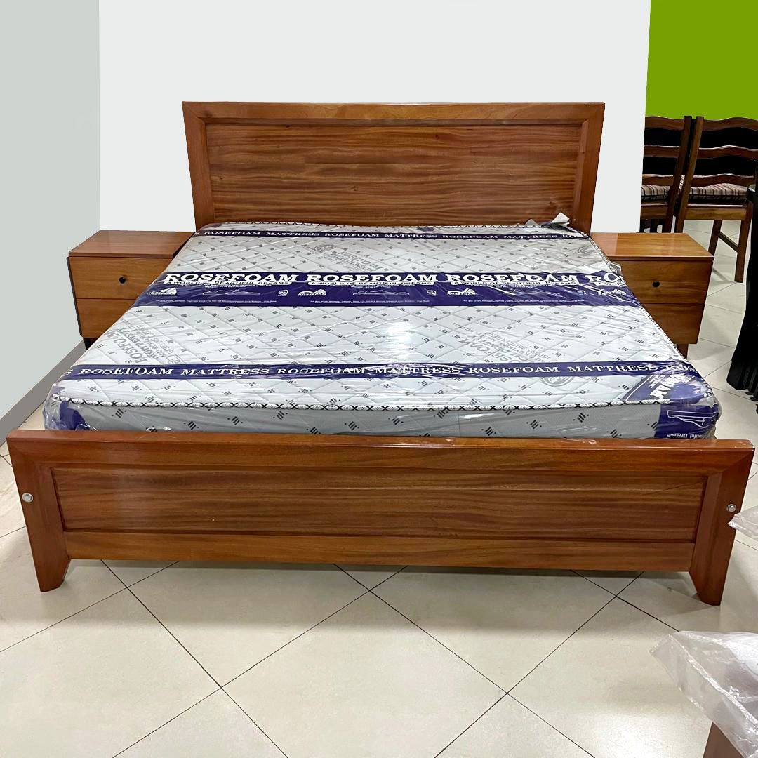 New 6x6 Mahogany Bed