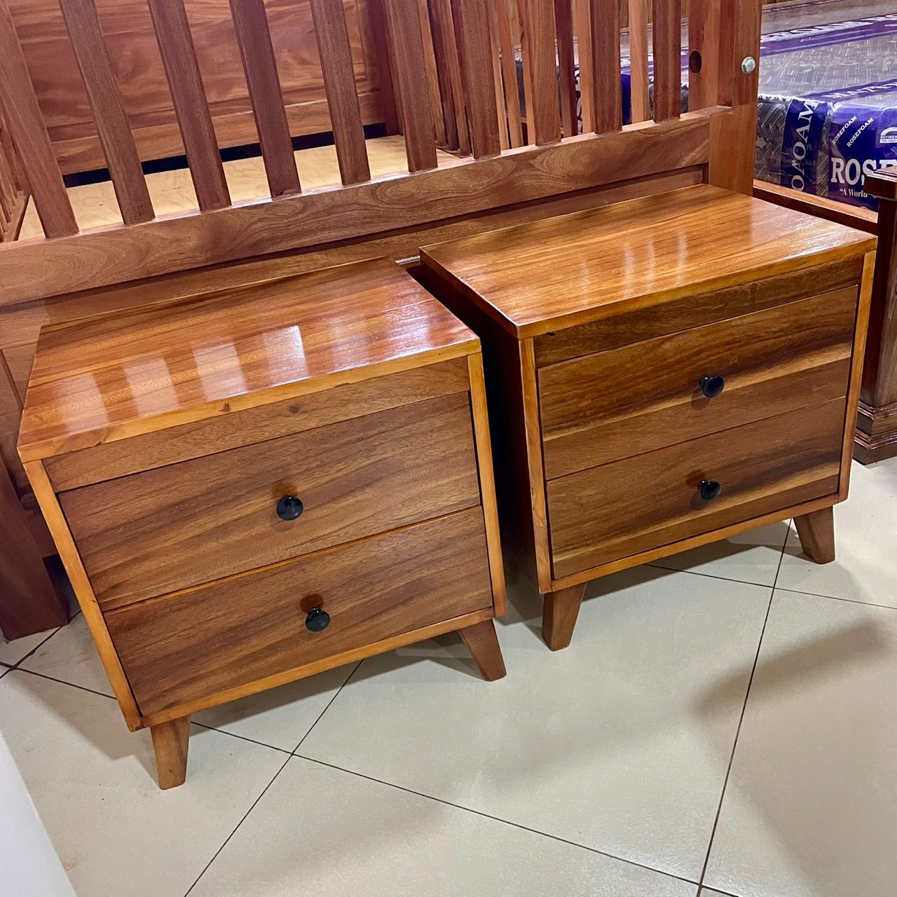 Side Bed Drawers (Pair)