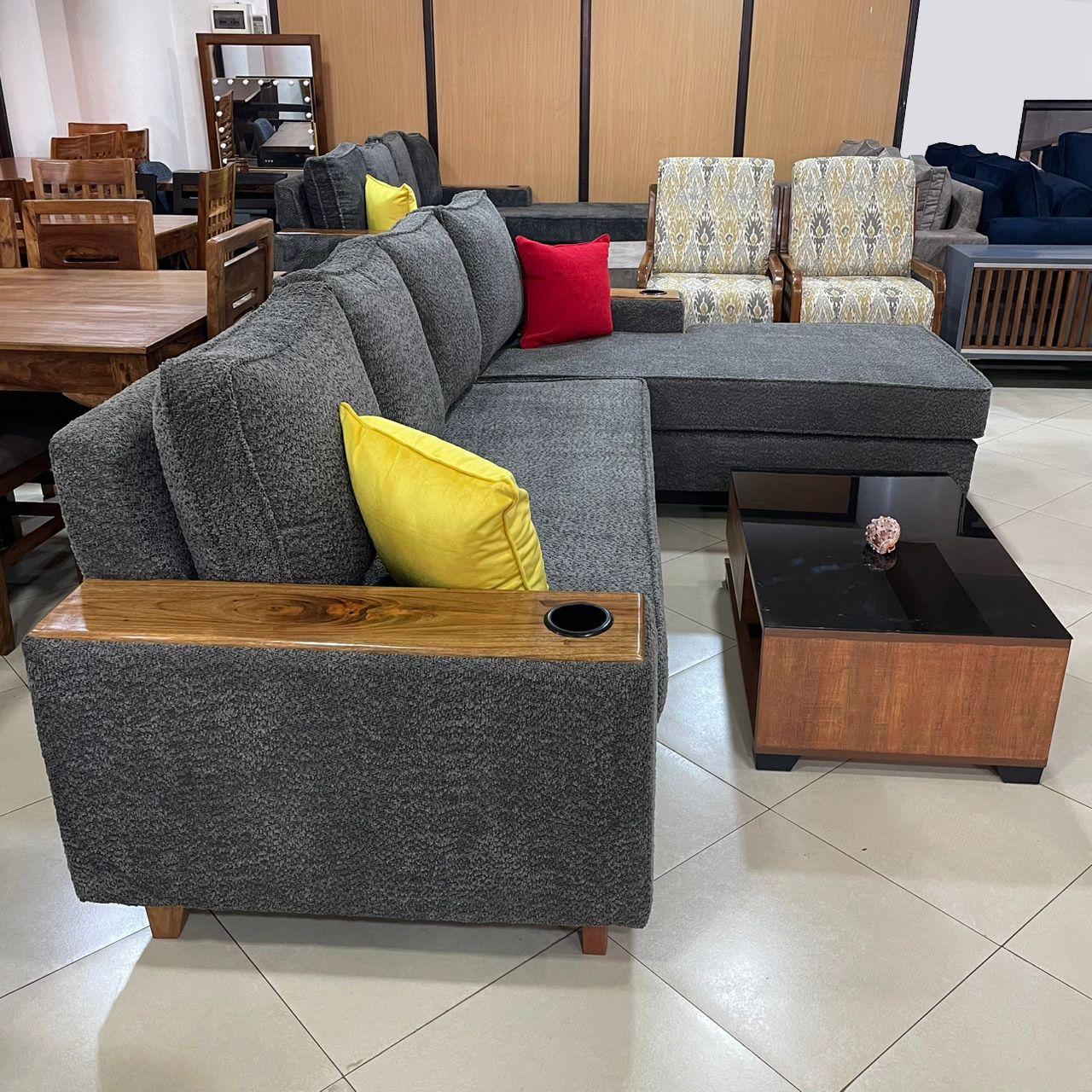New L Sofa Set