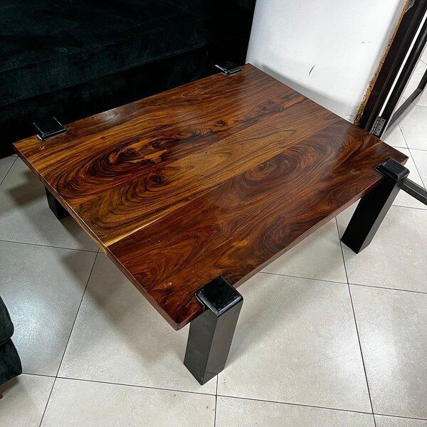 MUGAVU CENTER TABLE (Black stands)